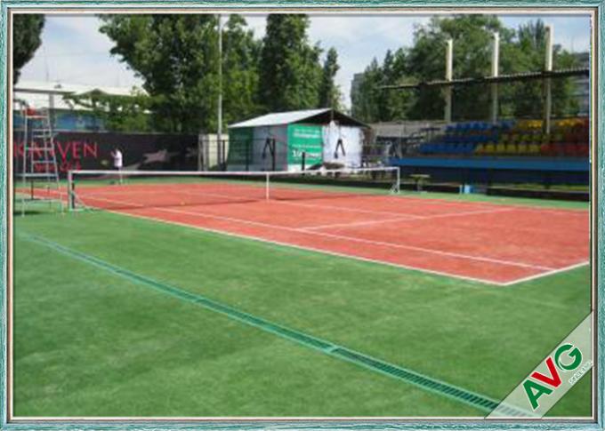 Cỏ tổng hợp sân tennis tiêu chuẩn ITF, Sân tennis Cỏ giả PP + NET Mặt sau 0