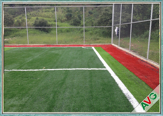TRUNG QUỐC Cỏ nhân tạo 50 mm SGS cho sân bóng đá / sân bóng với cảm giác tự nhiên nhà cung cấp