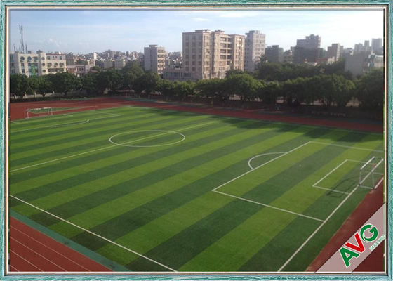 TRUNG QUỐC Sân bóng đá Cỏ nhân tạo Màu xanh lá cây + Apple Green PE Monofilament nhà cung cấp