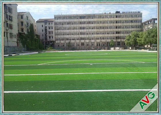 TRUNG QUỐC Bóng đá giả Turf 13000 sợi Dtex màu xanh lá cây bền bóng đá tổng hợp cỏ nhà cung cấp