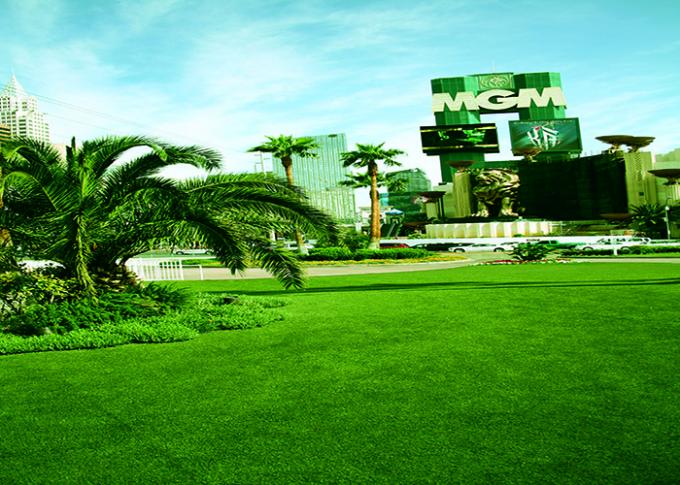 Các bãi cỏ nhân tạo ngoài trời bền, mềm S Hình 20mm - Chiều cao cọc 45mm 0