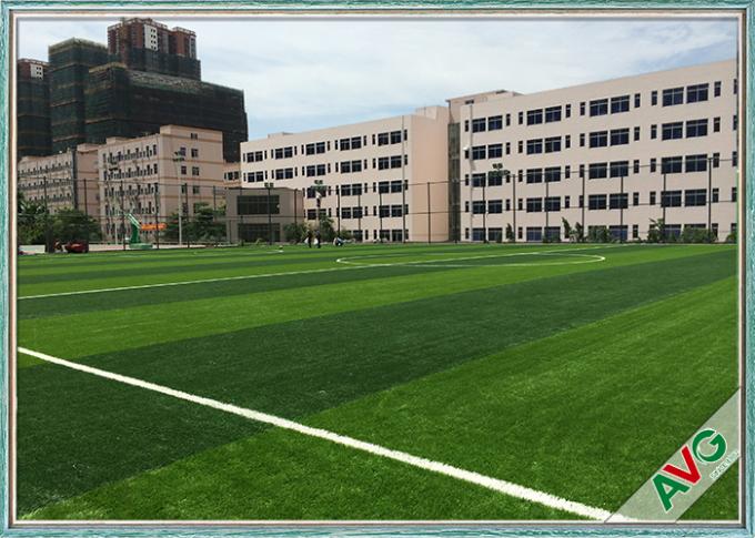 Sợi phổ biến Phục hồi độ mềm Sân cỏ giả / Cỏ nhân tạo cho các sân bóng đá 0