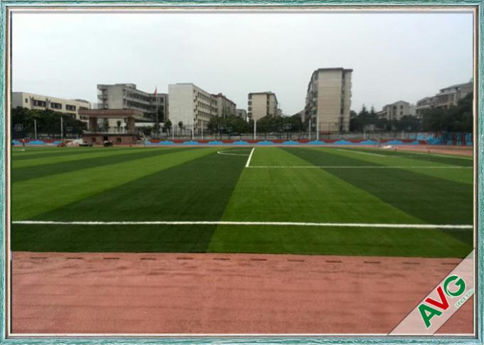 50 Mm SGS Sân bóng đá được phê duyệt Cỏ nhân tạo / Cỏ tổng hợp cho sân bóng đá 0