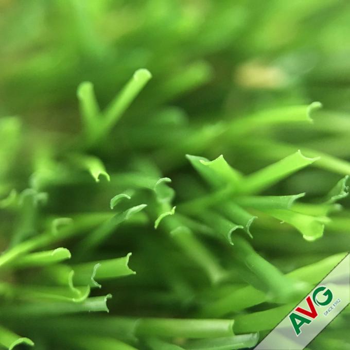 Máy đo 3/8 '' Vật liệu PE + PP Cỏ nhân tạo sân vườn phẳng cho triển lãm 1
