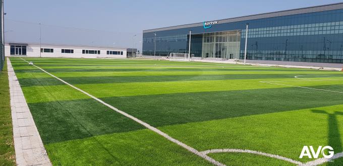 Cỏ nhân tạo bóng đá ngoài trời AVG Gazon 45mm để bán buôn 0