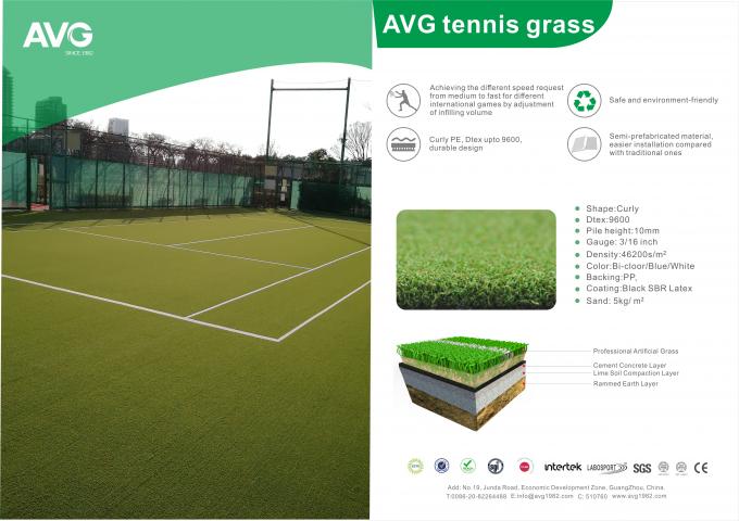 Thảm cỏ tổng hợp giả nhân tạo cho sân tennis Padel 1