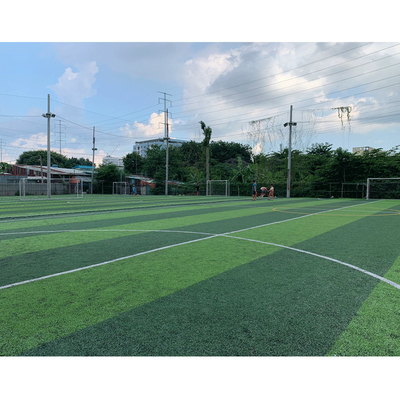 TRUNG QUỐC Thảm futsal tổng hợp màu xanh lá cây của SGS cho sân bóng đá nhà cung cấp