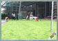 Khu dân cư Sân vườn giả cỏ nhân tạo Monofil PE + Chất liệu PPE xoăn nhà cung cấp