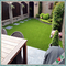 Thảm trải sàn cỏ ngoài trời Thảm cỏ nhân tạo tổng hợp cho sân vườn nhà cung cấp